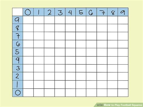 How to Play Football Squares: 14 Steps (with Pictures) .